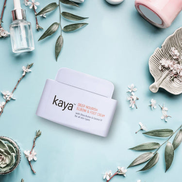 Kaya Clinic Deep Nourish Elbow & Foot Cream with Shea Butter & Coconut Oil for Cracked Heels and for All Skin Types (50ml)